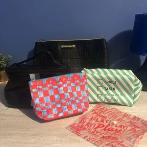 Cosmetic Bags Lot